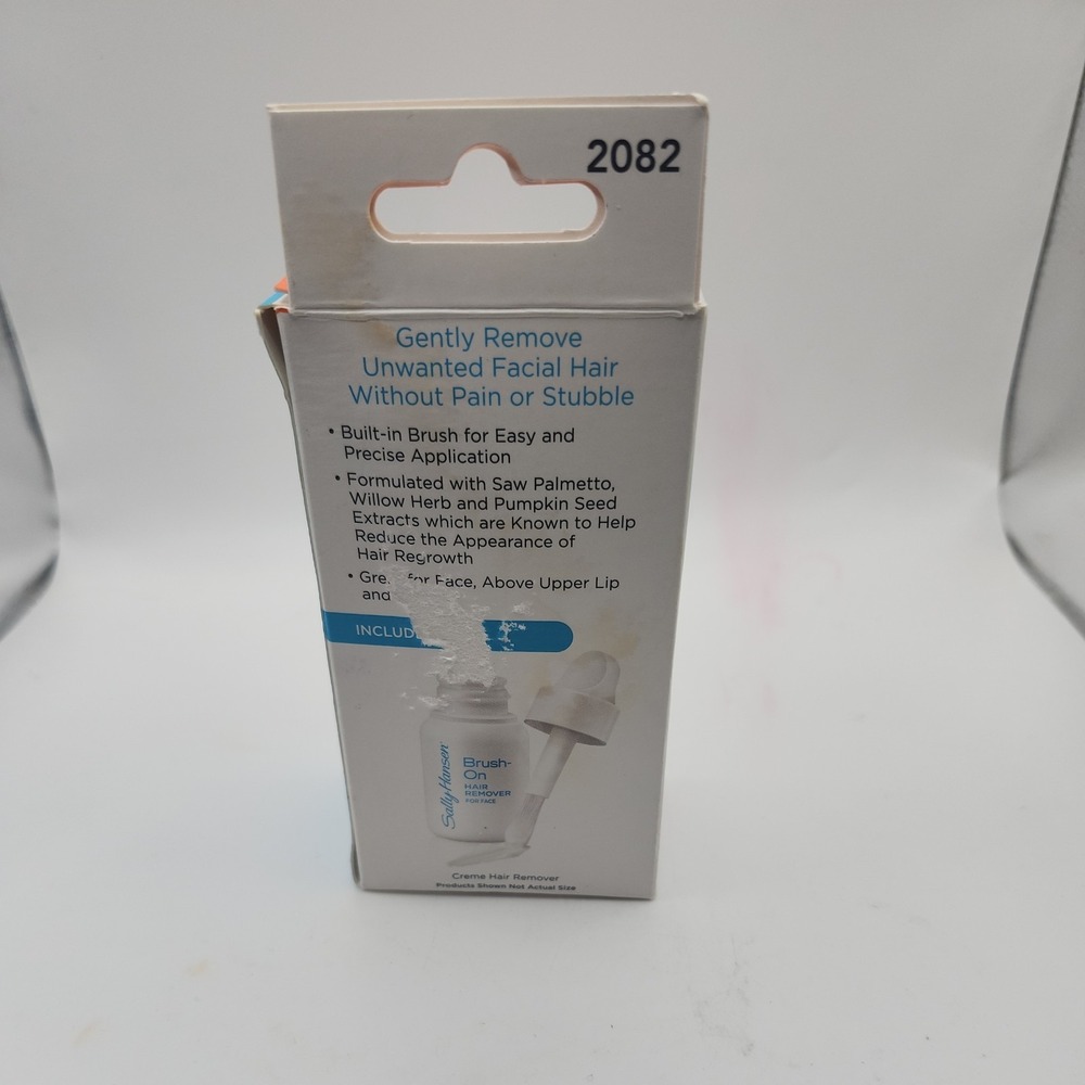 NEW Sally Hansen Creme Hair Remover Kit for Face 1.7 oz - Picture 2 of 6